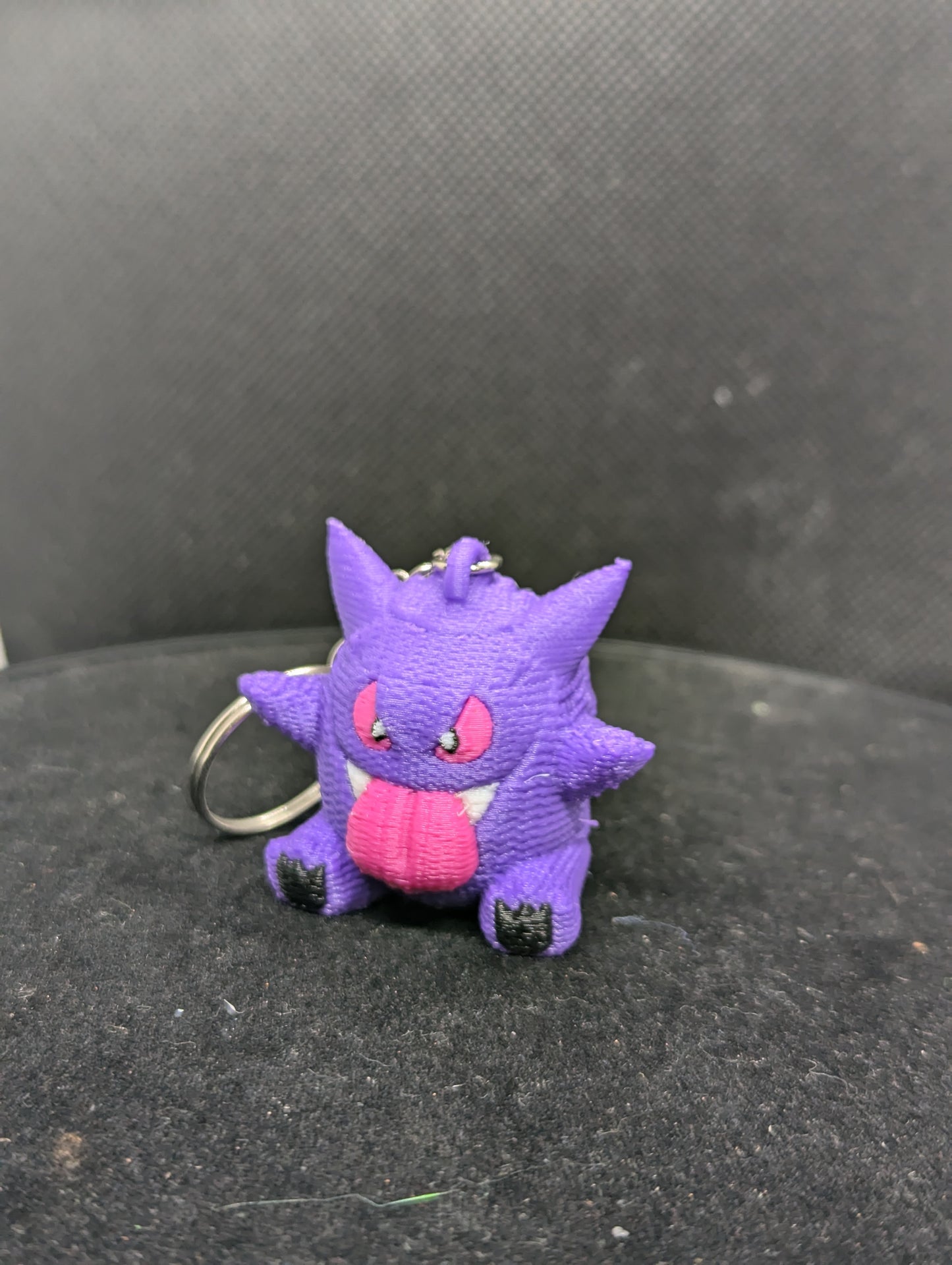 Cute Crochet-Style Gengar-Inspired Charm