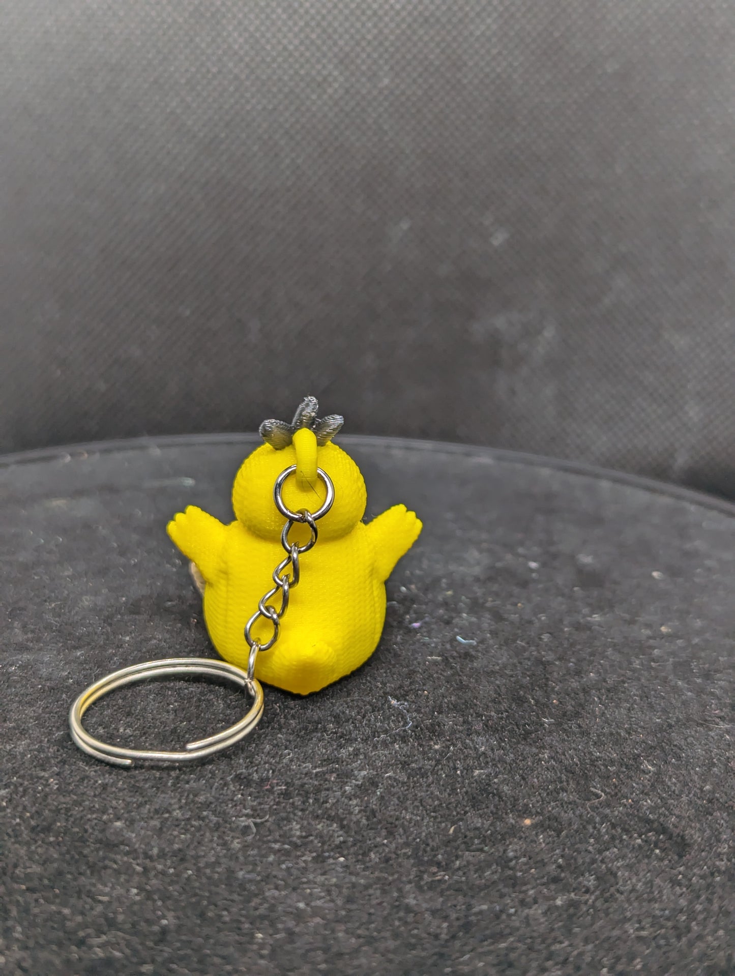 Crochet-Style Psyduck-Inspired Charm