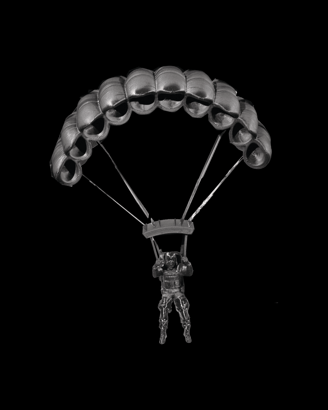 Paratrooper Headphone Holder