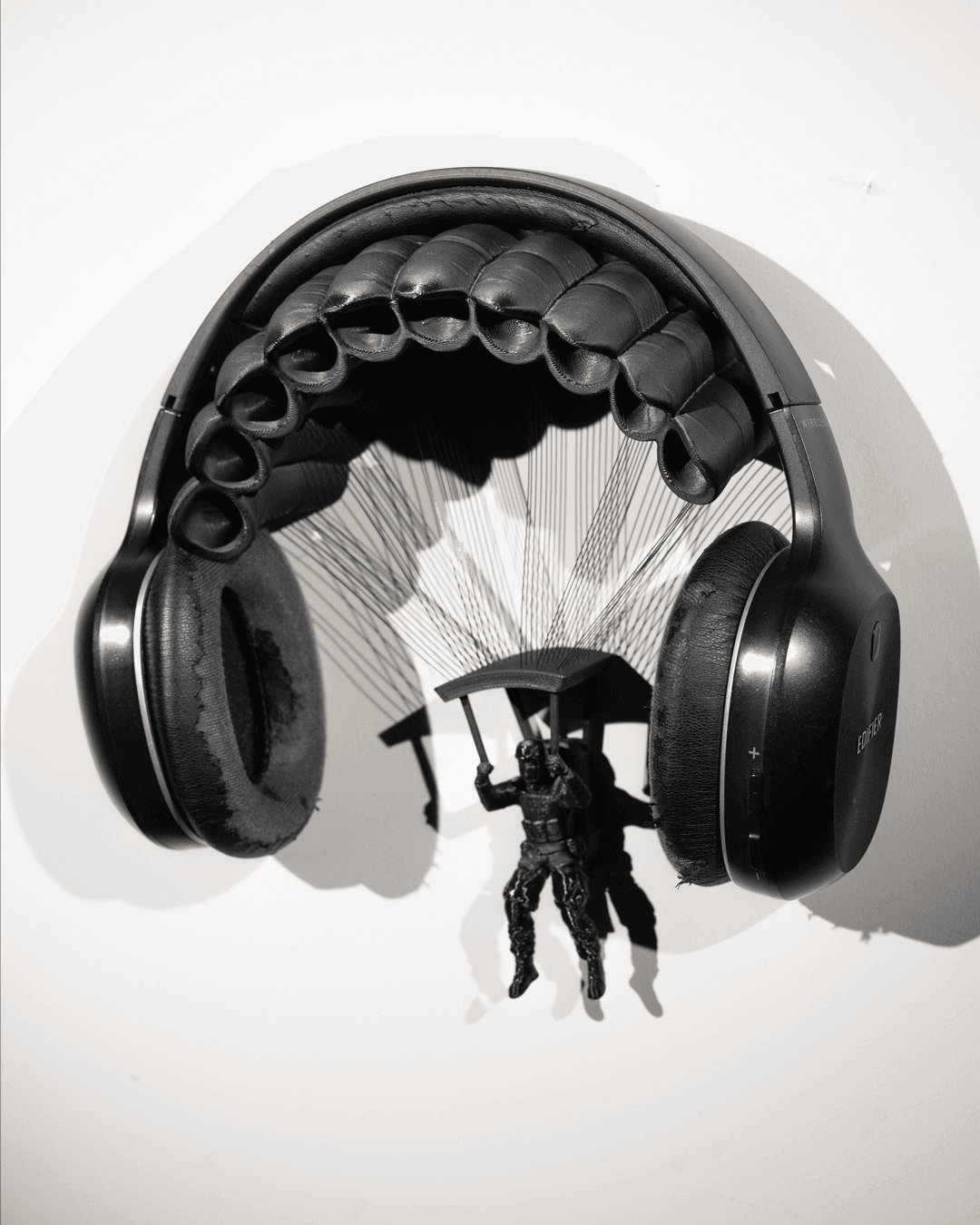 Paratrooper Headphone Holder