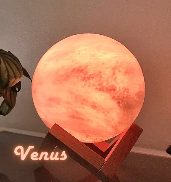 Planetary Lithophane Lamps