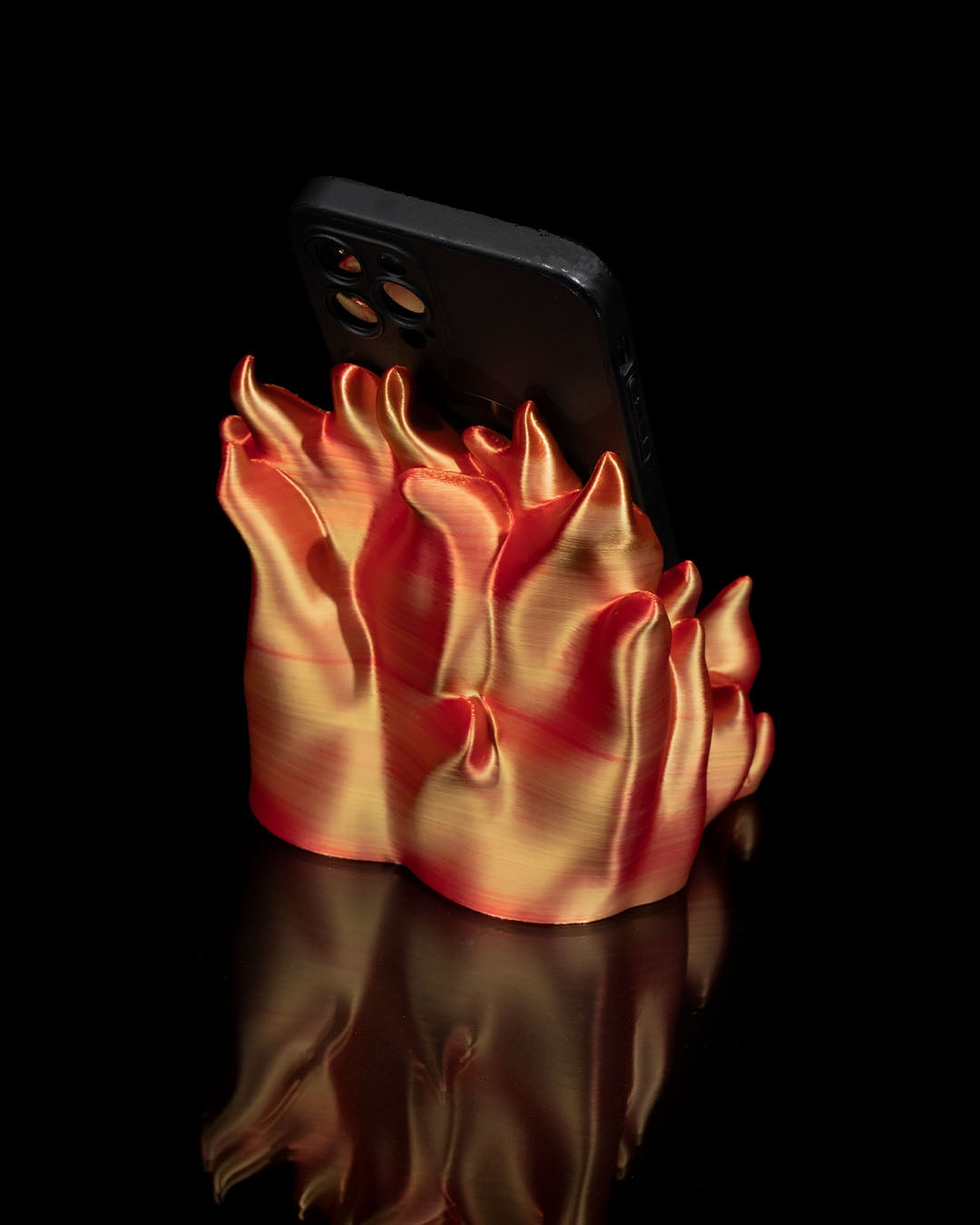 Blazing Glory Phone Holder – Set Your Space Ablaze!