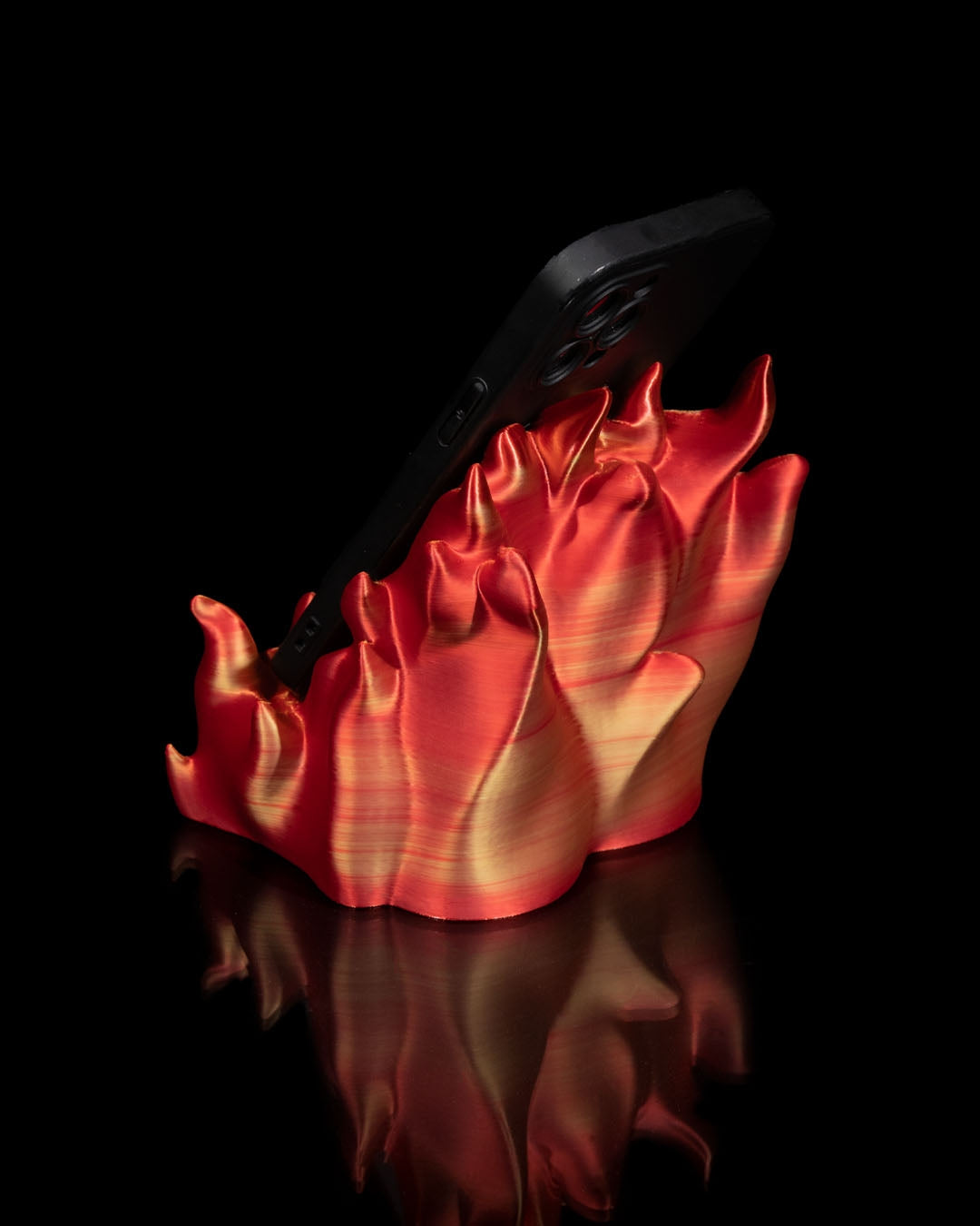 Blazing Glory Phone Holder – Set Your Space Ablaze!