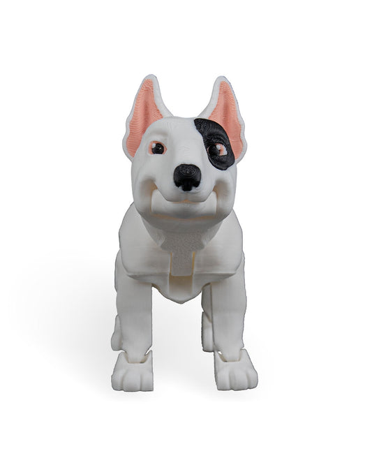 Bull Terrier – Articulated Dog Toy