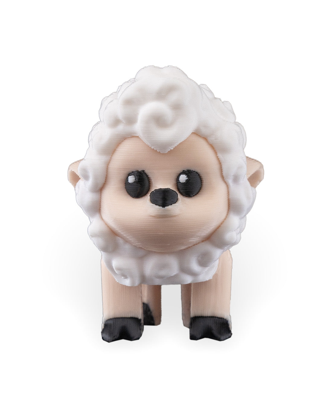 Shane the Articulated Sheep Keychain