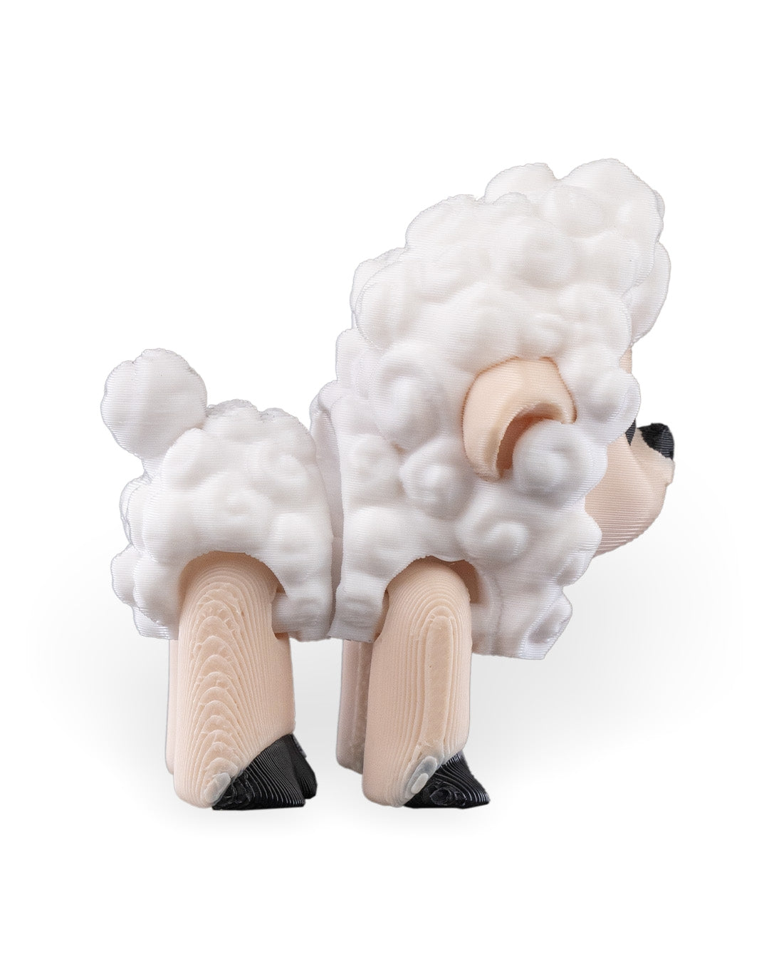 Shane the Articulated Sheep Keychain