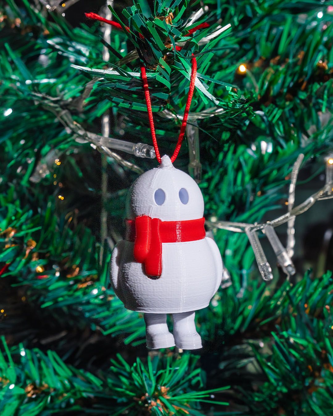 Snowman Ornament/Keychain