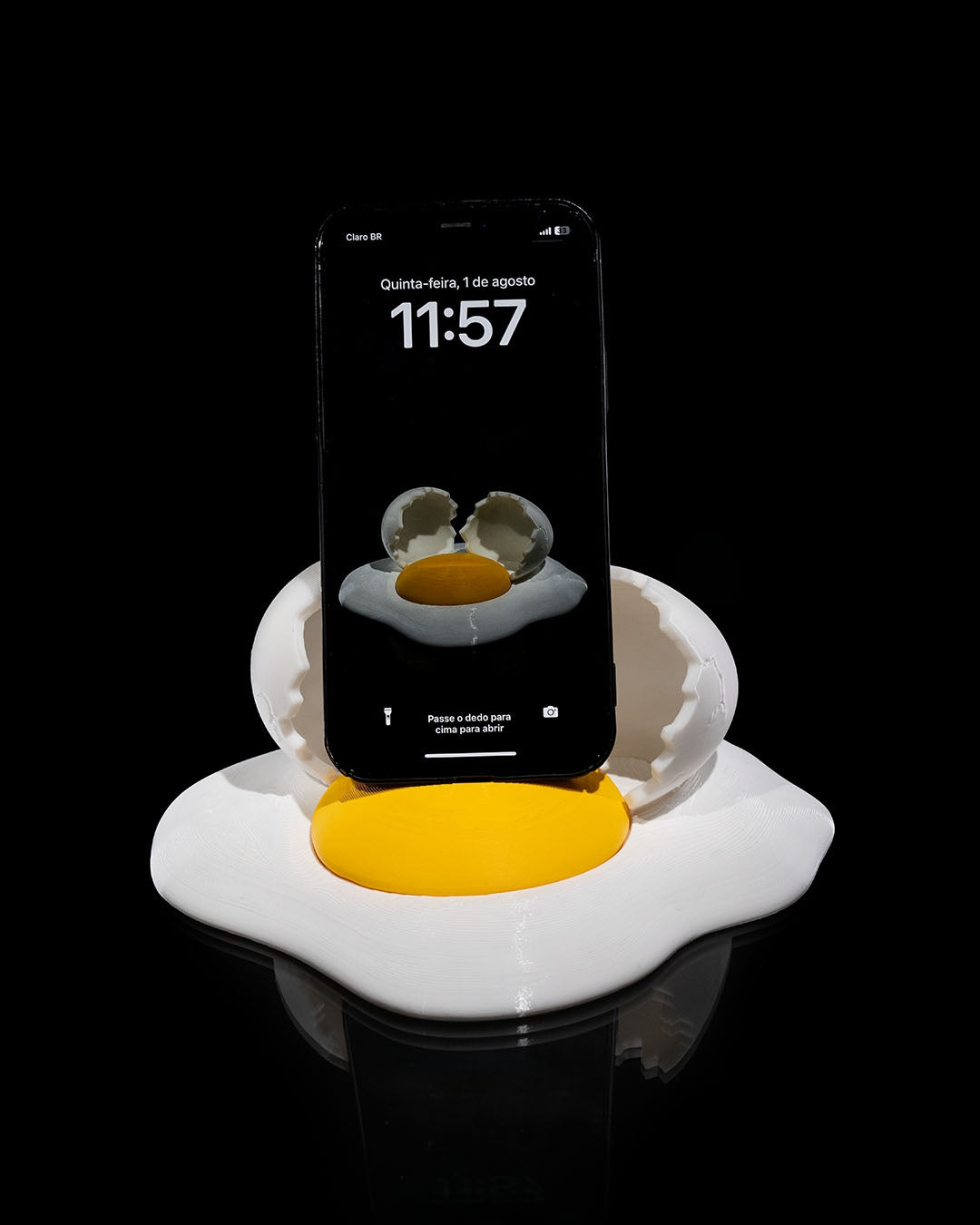 Sunny Side Up Phone Holder