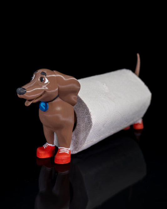 Dachshund Kitchen Towel Holder