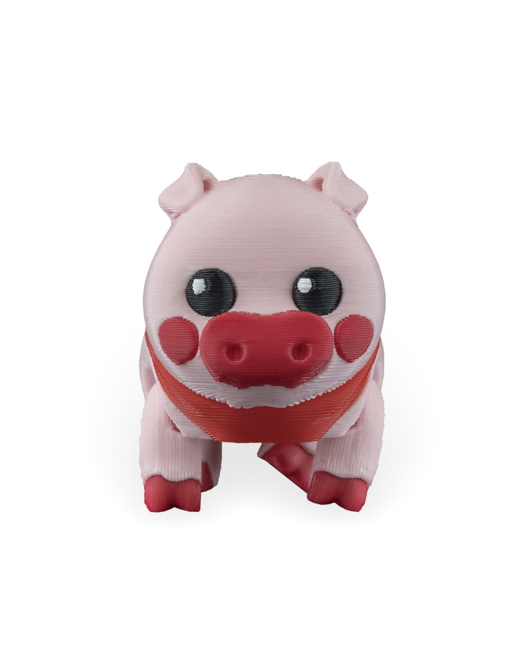 Willow the articulated Pig Keychain/Charm