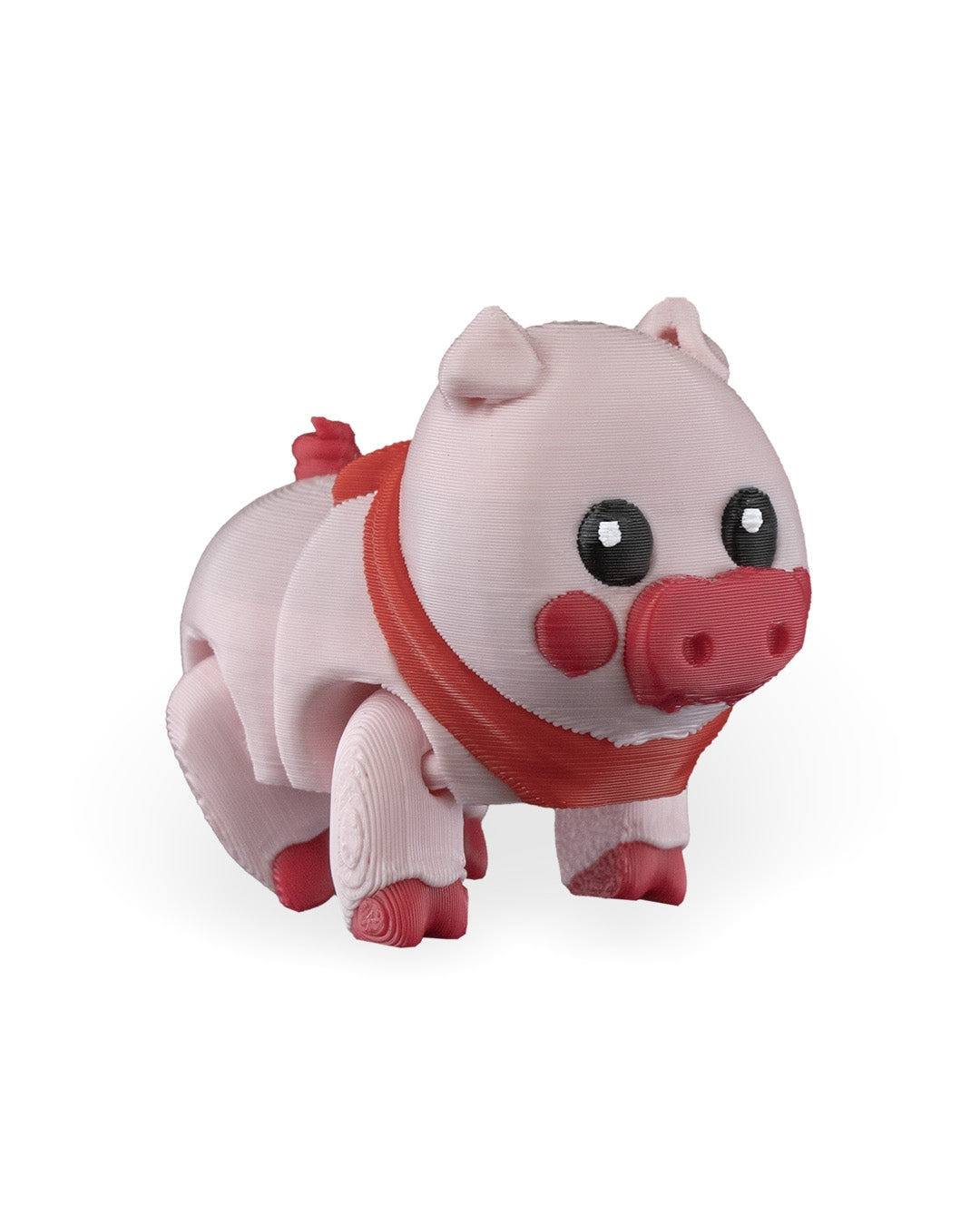 Willow the articulated Pig Keychain/Charm