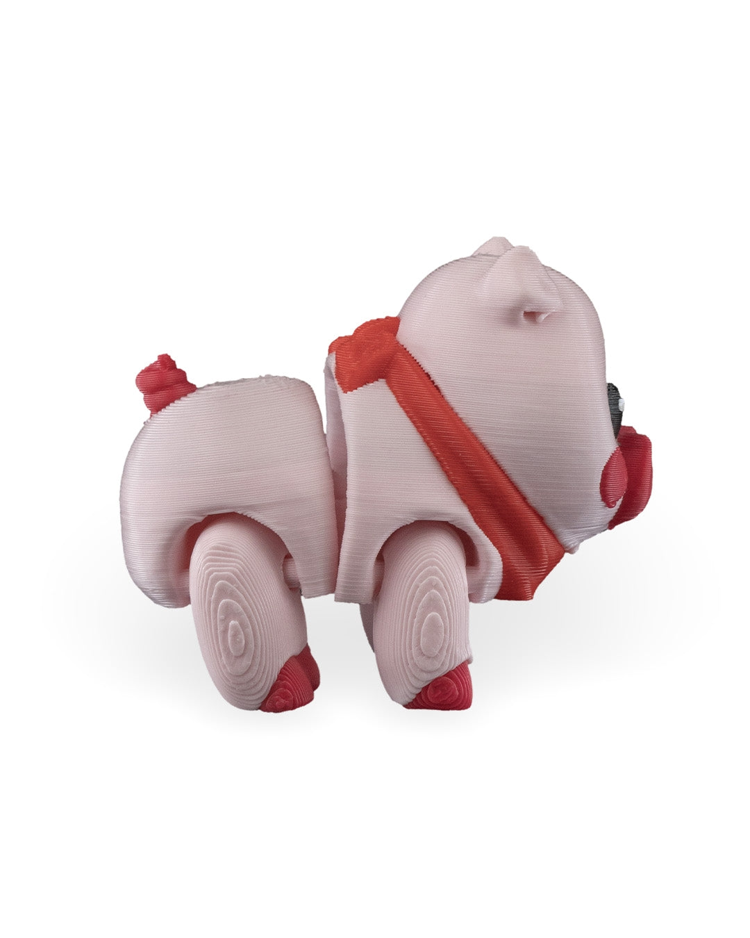 Willow the articulated Pig Keychain/Charm