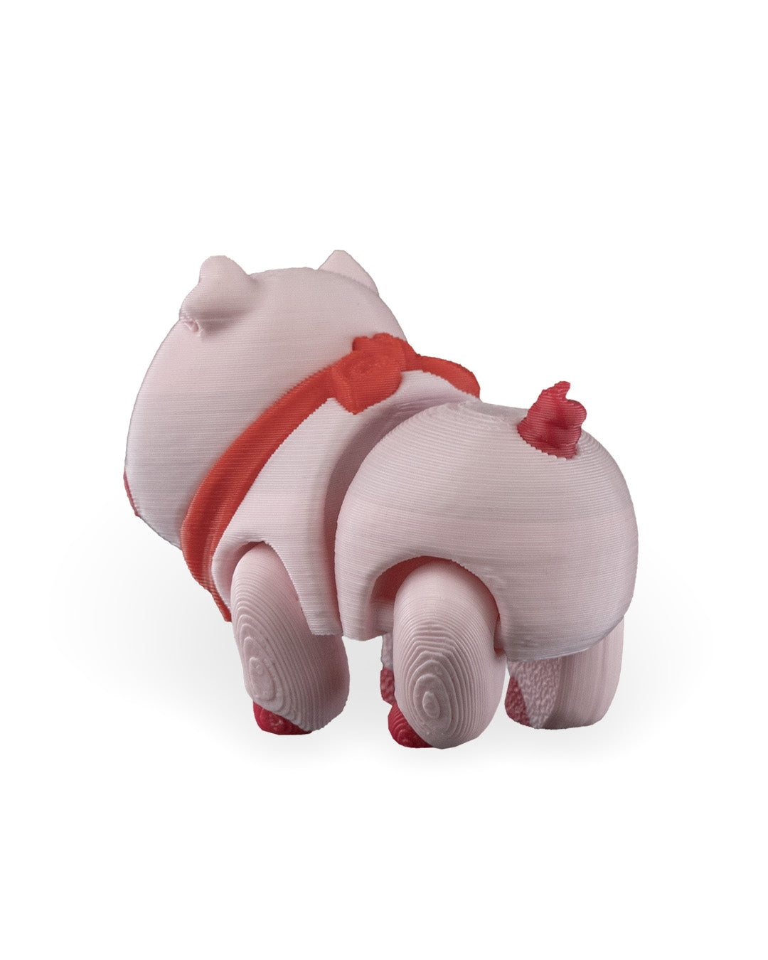 Willow the articulated Pig Keychain/Charm