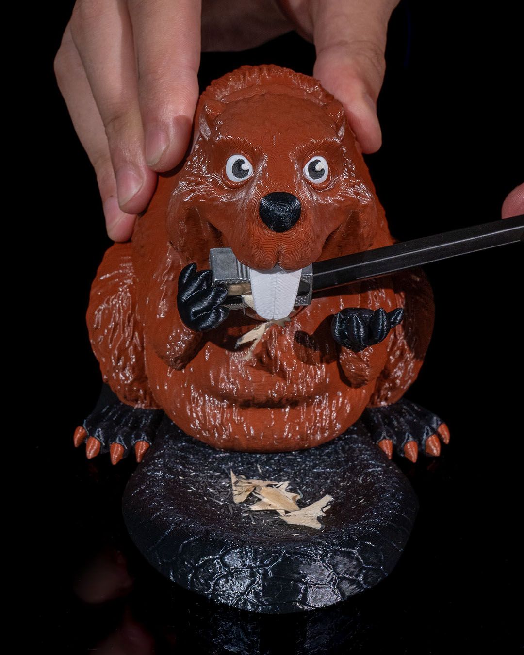 Woodchucking Beaver Pencil Sharpener