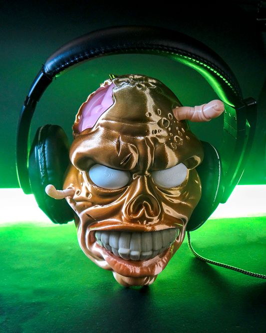 Zombie Head Headphone Holder