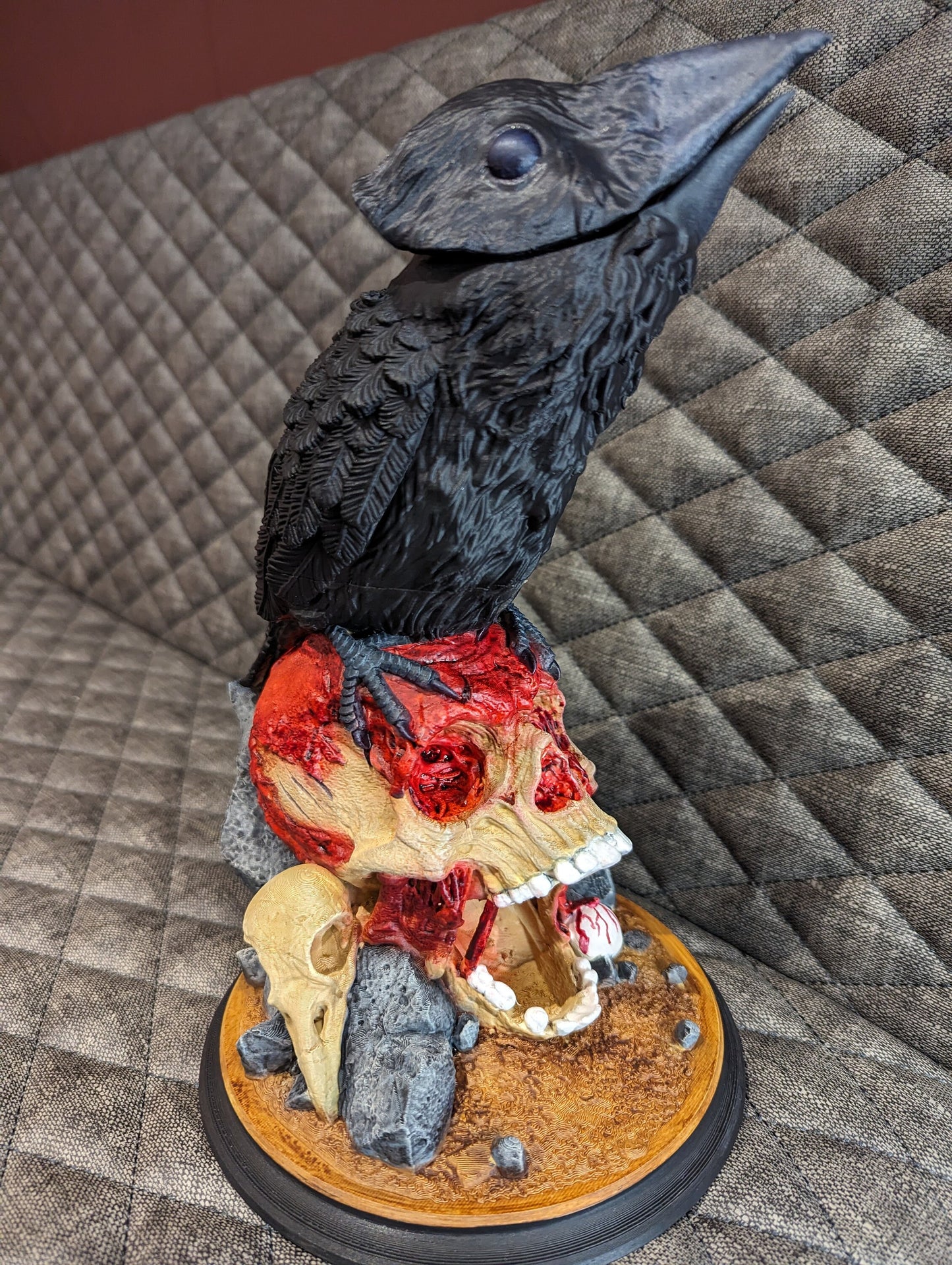 Hand Painted - Raven's Feast Dice Tower