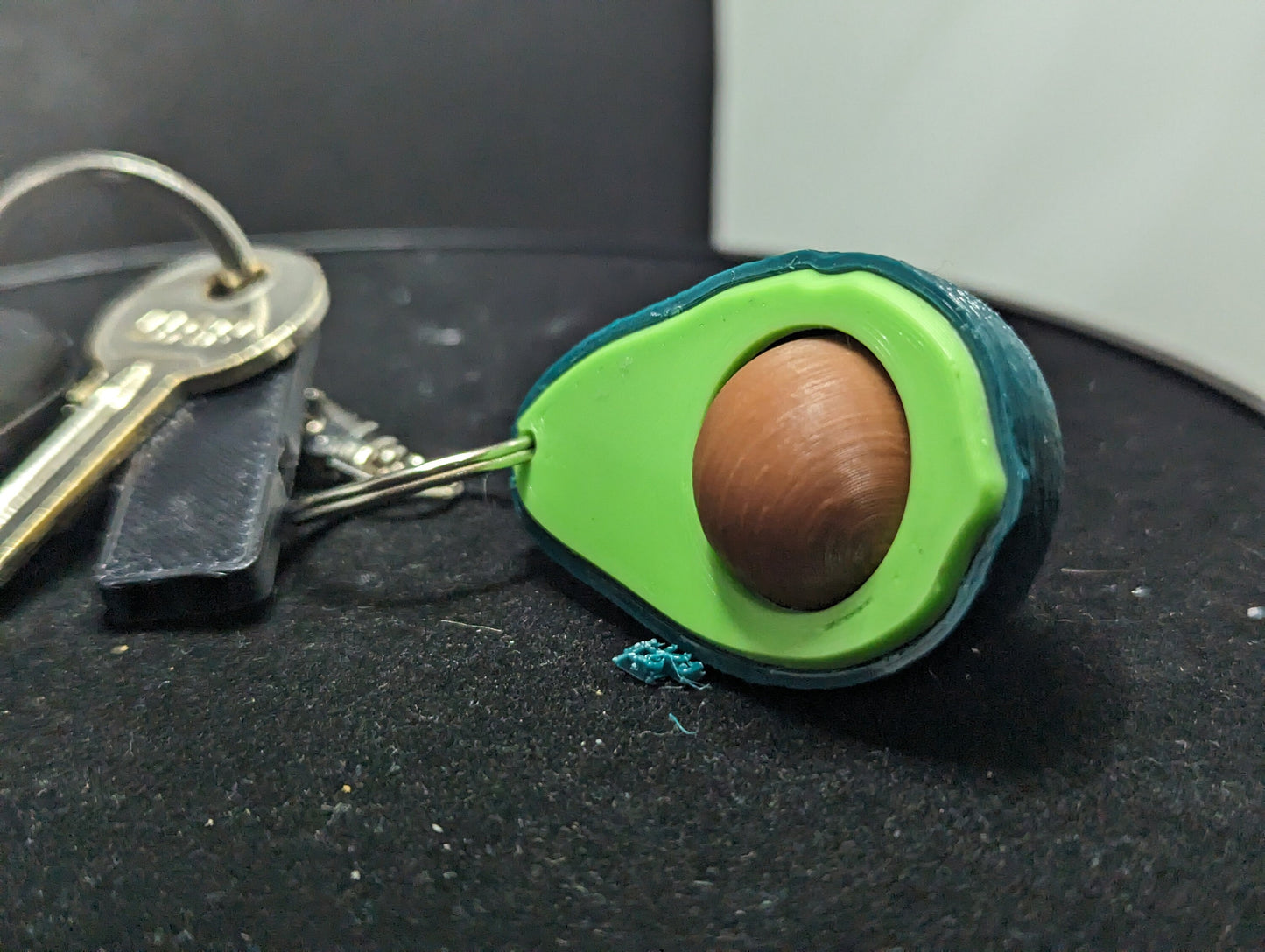 Avocado Fidget Keychain