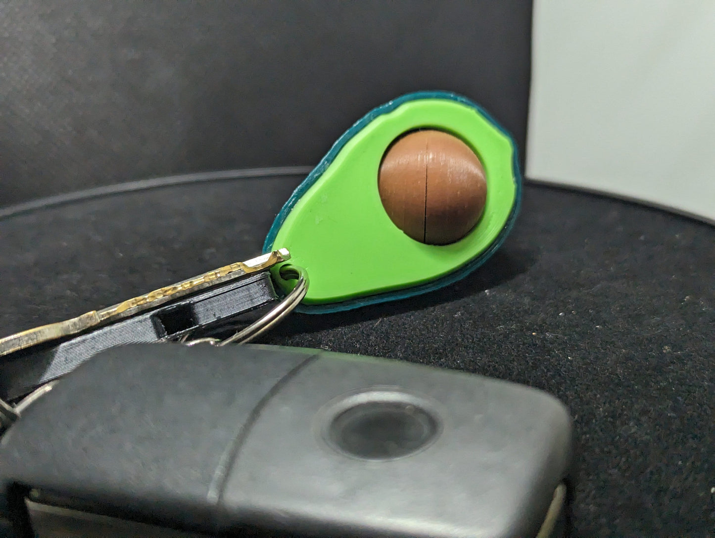 Avocado Fidget Keychain