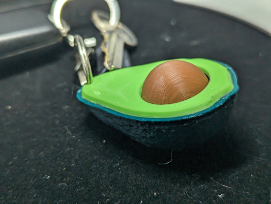 Avocado Fidget Keychain