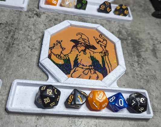 D&D themed Dice Tray/Coasters