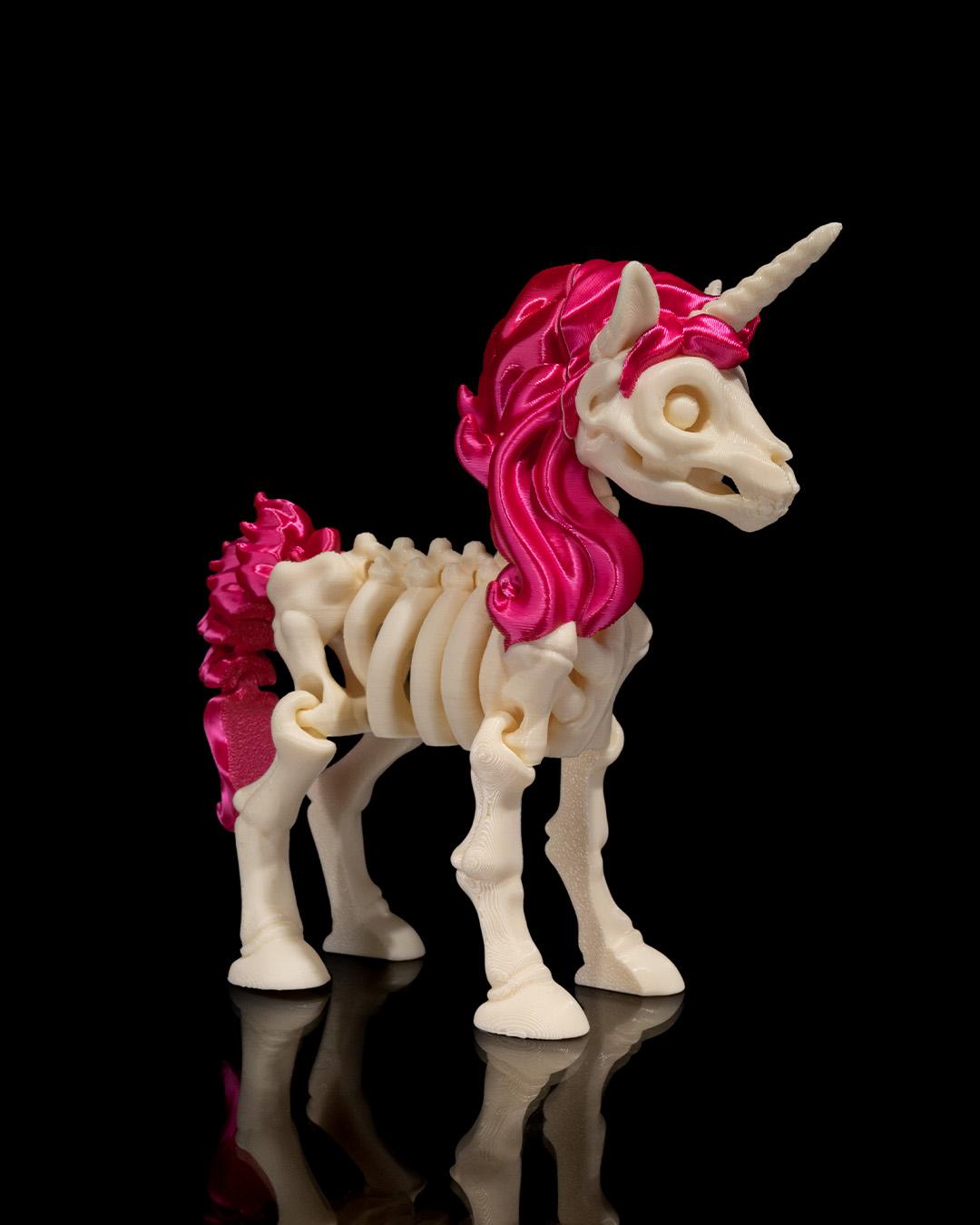 Skeleton Unicorn- Articulated Toy