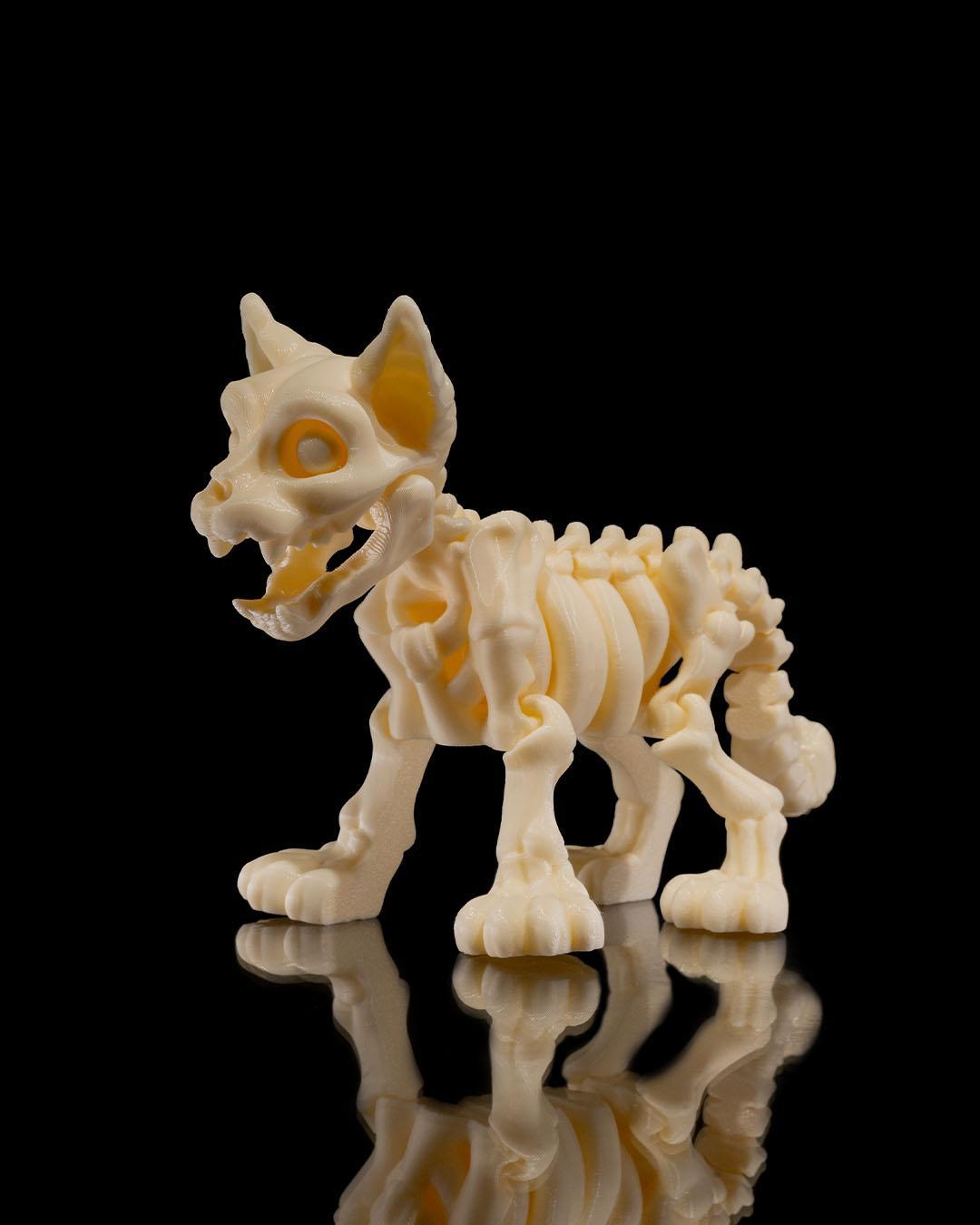 Skeleton Cat- Articulated Toy