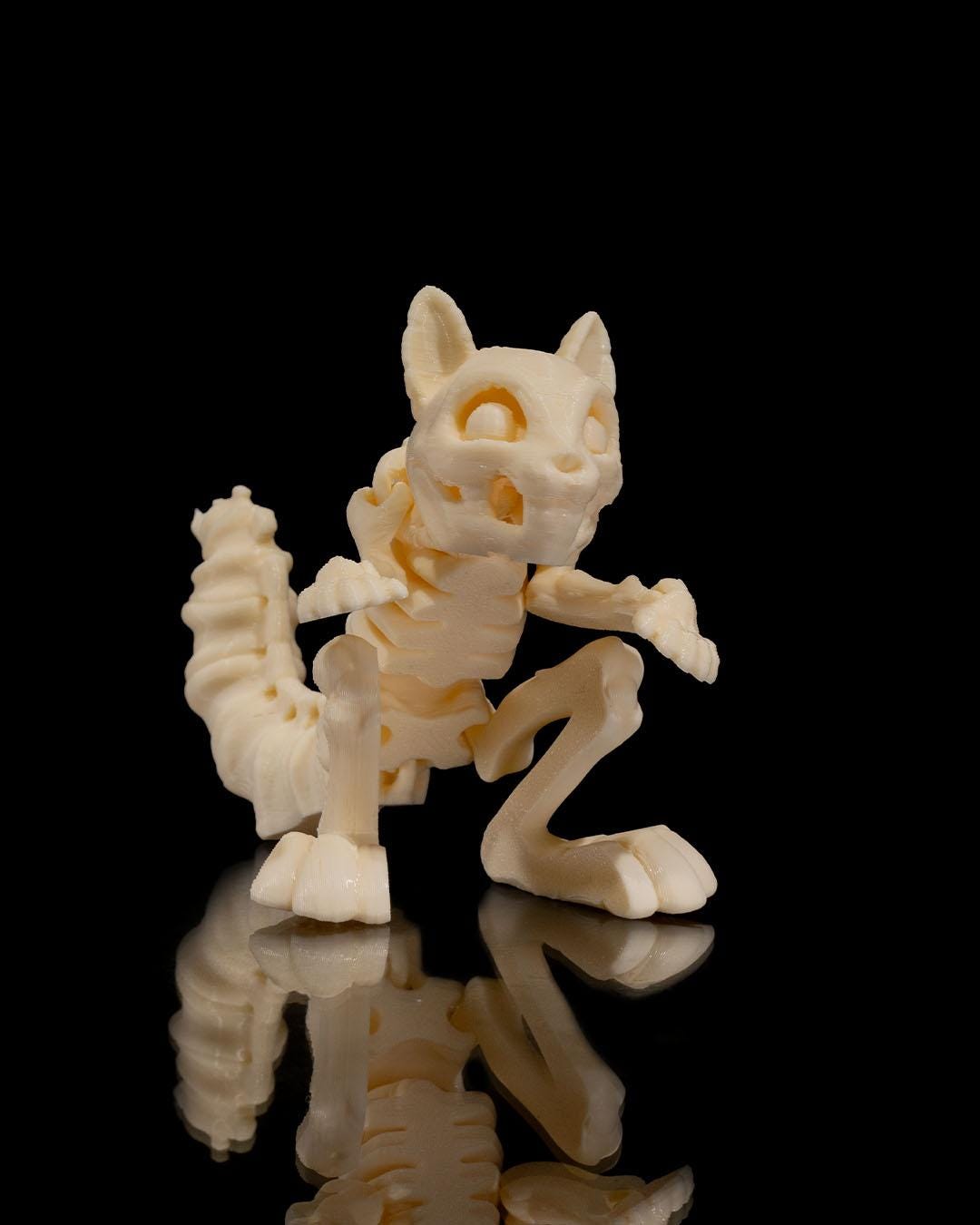 Skeleton Squirrel - Articulated Toy