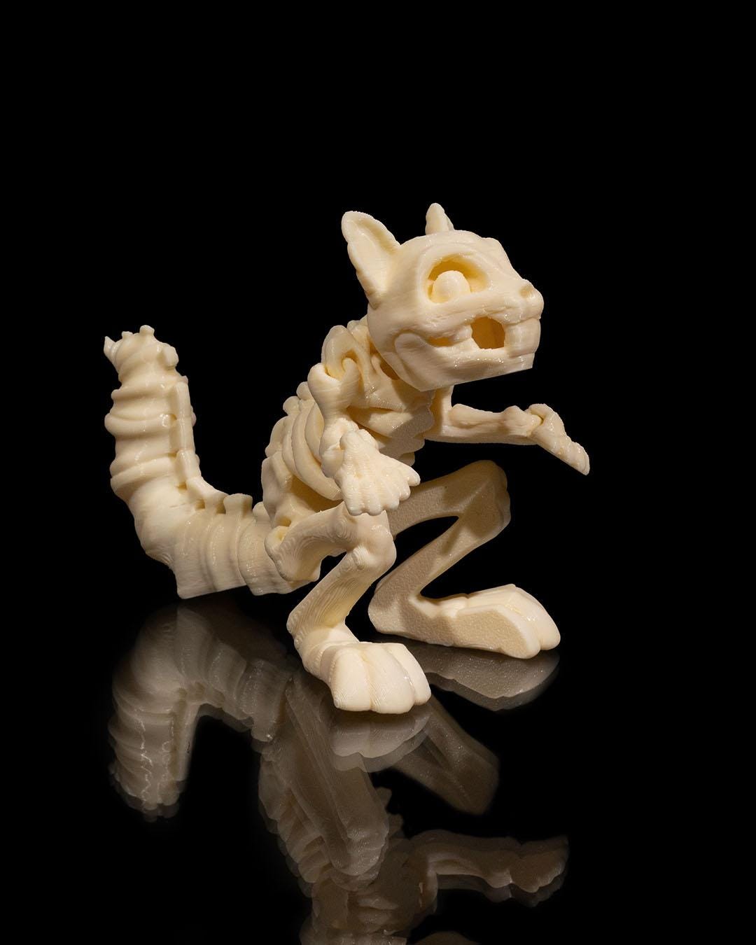 Skeleton Squirrel - Articulated Toy