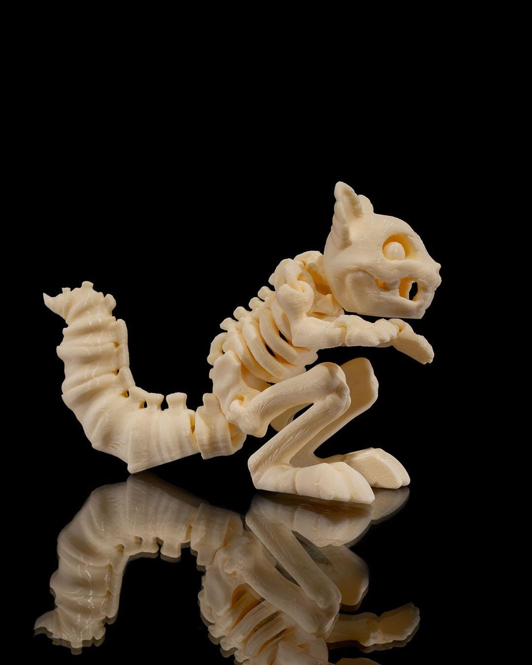 Skeleton Squirrel - Articulated Toy