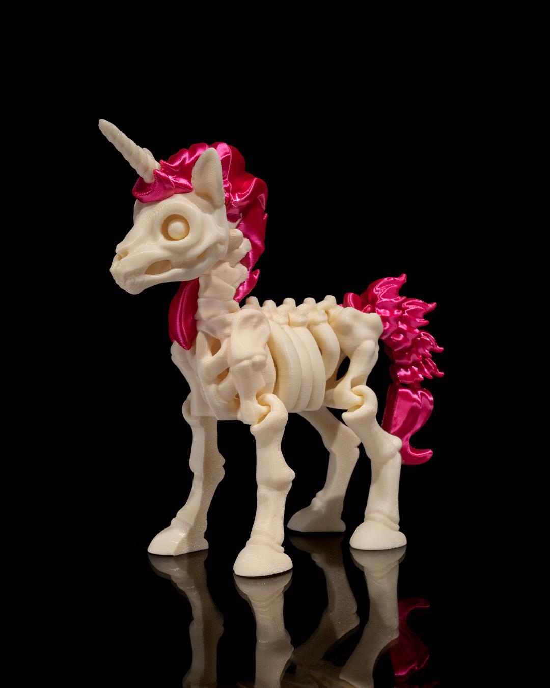 Skeleton Unicorn- Articulated Toy