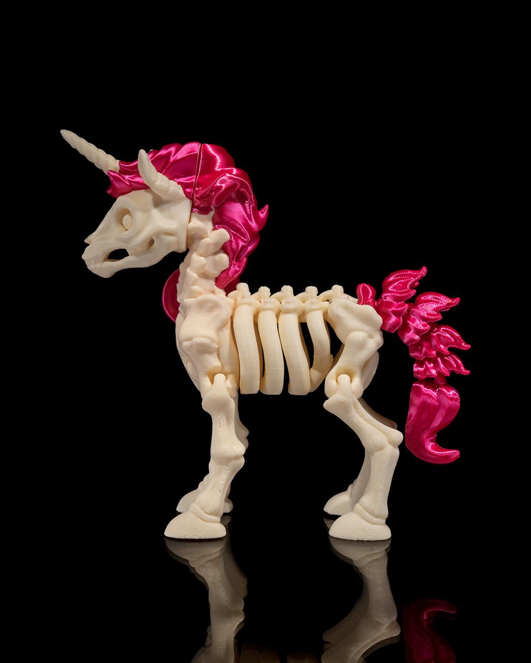 Skeleton Unicorn- Articulated Toy