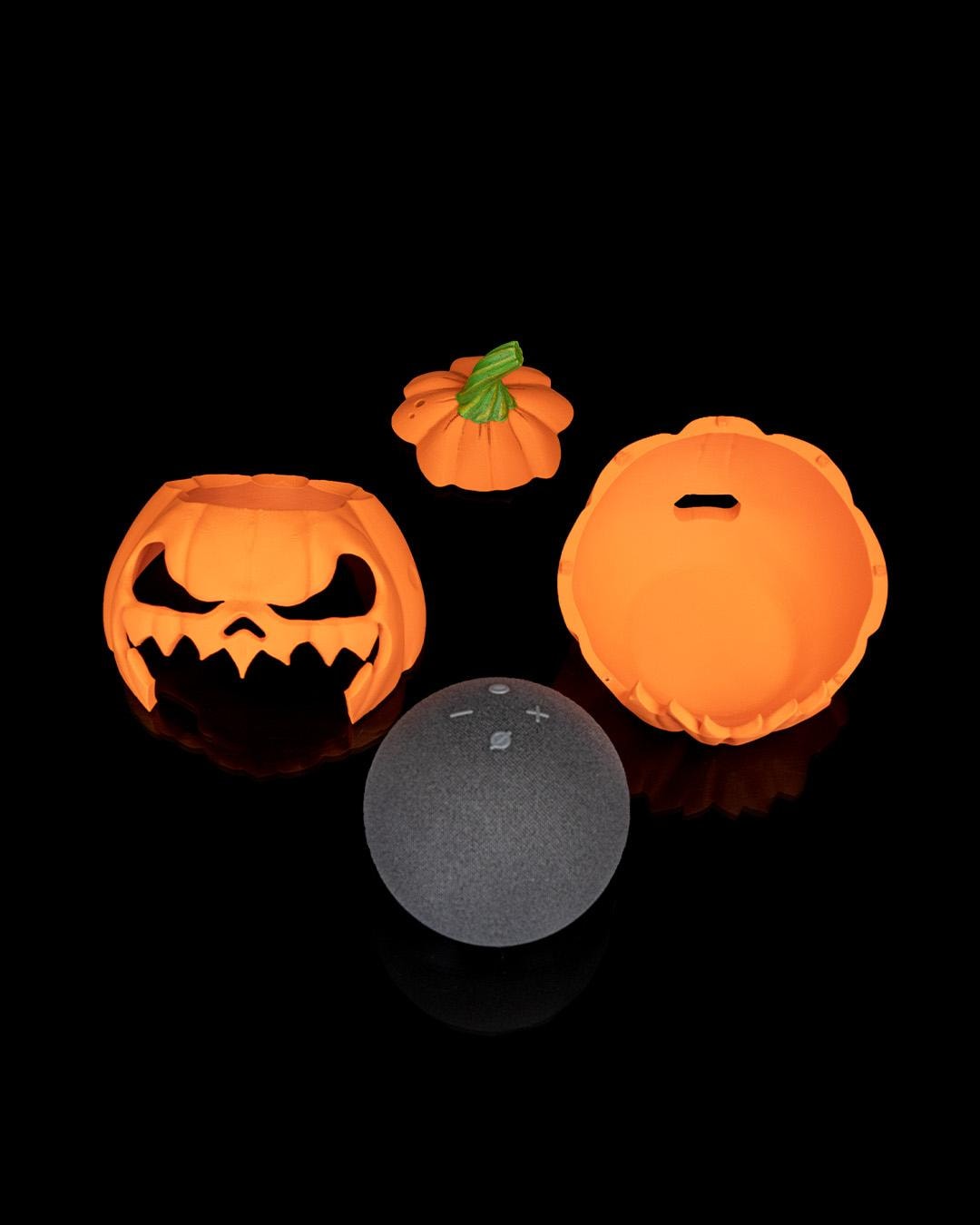 Pumpkin 'Pump That Jam' Echo Dot Holder