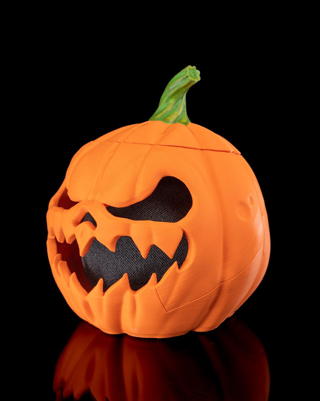 Pumpkin 'Pump That Jam' Echo Dot Holder