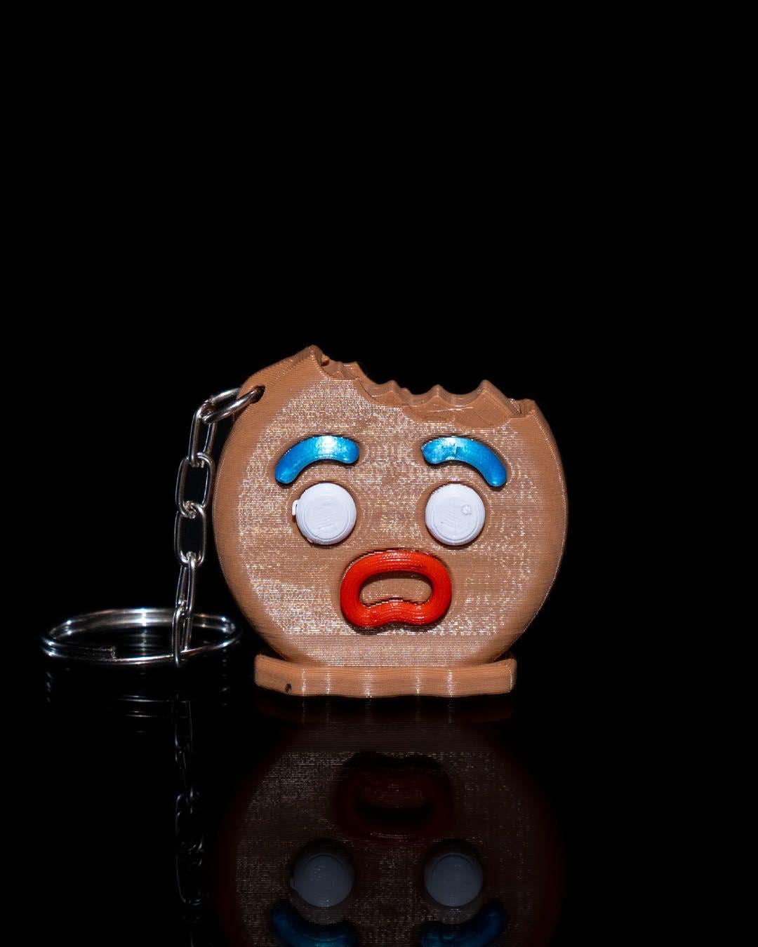 Gingerbread bite - Keychain