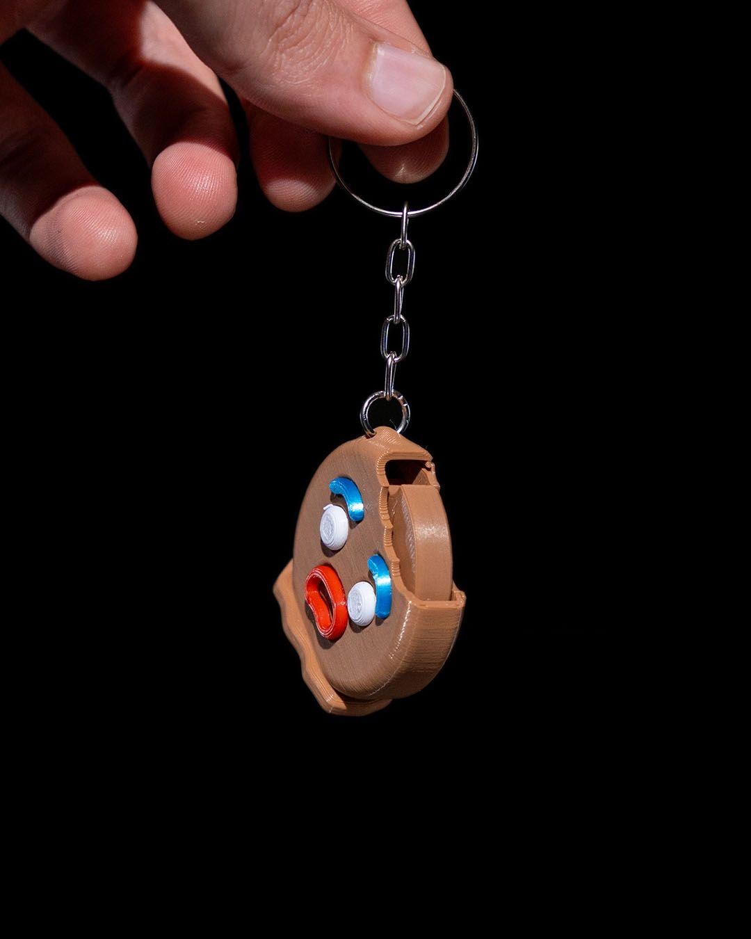 Gingerbread bite - Keychain